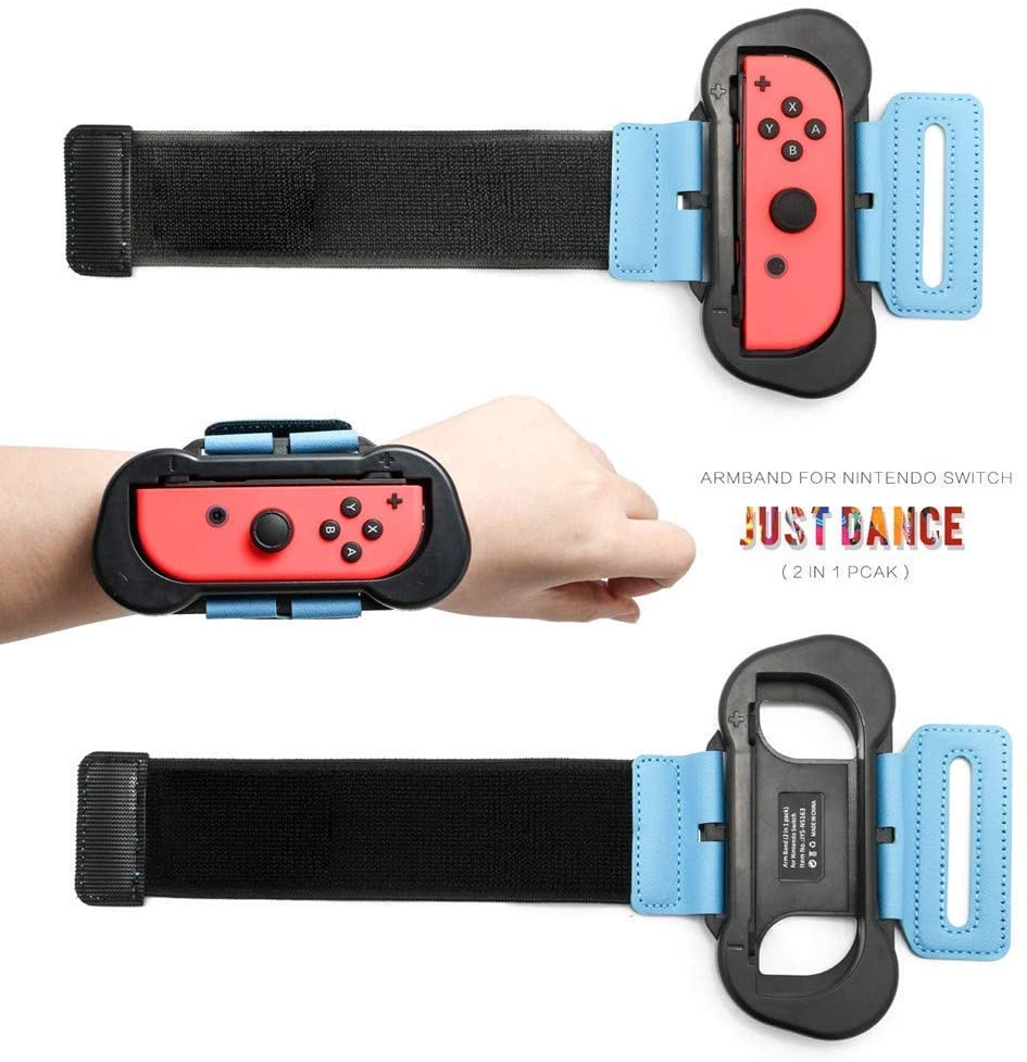 Wrist Bands for Nintendo Switch Controller Game Just Dance , Adjustable
