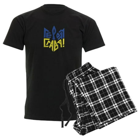 

CafePress - Ukraine Flag Ukrainian Men Ukrainian Symbo Pajamas - Men s Dark Pajamas