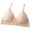 Pink, variant on Women's Lace Triangle Bra Thin Comfortable Bralette No Underwire Soft Support Wireless Bandeau Stylish Seamless Breathable