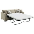 thumbnail image 4 of Storey Upholstered Sleeper Sectional Chaise Sofa Camel, 4 of 19