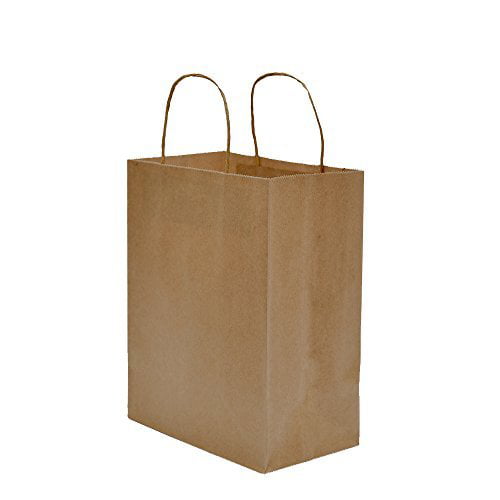 Paper Bags Shopping Gift 25 Merchandise Black Silver Swirl 8 ¼”x 4 ¾” x 10 ½” 