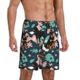 thumbnail image 2 of Fotbe Rottweiler Pantalones Cortos de Pijama para Hombre, Ropa de Dormir, Pantalones de Pijama Cortos para Hombre-4X-Large, 2 of 6