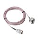 thumbnail image 1 of 5m coaxial cable, UHF PL-259 male to female socket adapter., 1 of 5