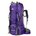 thumbnail image 1 of Soidarity Free Knight 60L Impermeable Senderismo Deporte Bicicleta al aire libre Bolsa de hombro Escalada Violeta Soidarity HW4450-02B, 1 of 6
