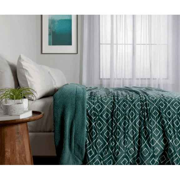 Life Comfort Sherpa Fleece Blanket