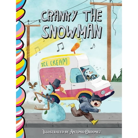 Cranky the Snowman, (Board Book)