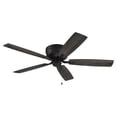 thumbnail image 6 of Craftmade  52" Pro Plus Hugger Ceiling Fan Flat Black  w/ Flat Black/Greywood Blades - Pull Chain, 6 of 15