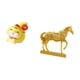 thumbnail image 5 of Escultura de resina de animales: serpiente y caballo. Figura decorativa para mesa, ideal para el hogar, la oficina o como centro de mesa. Regalo perfe, 5 of 8