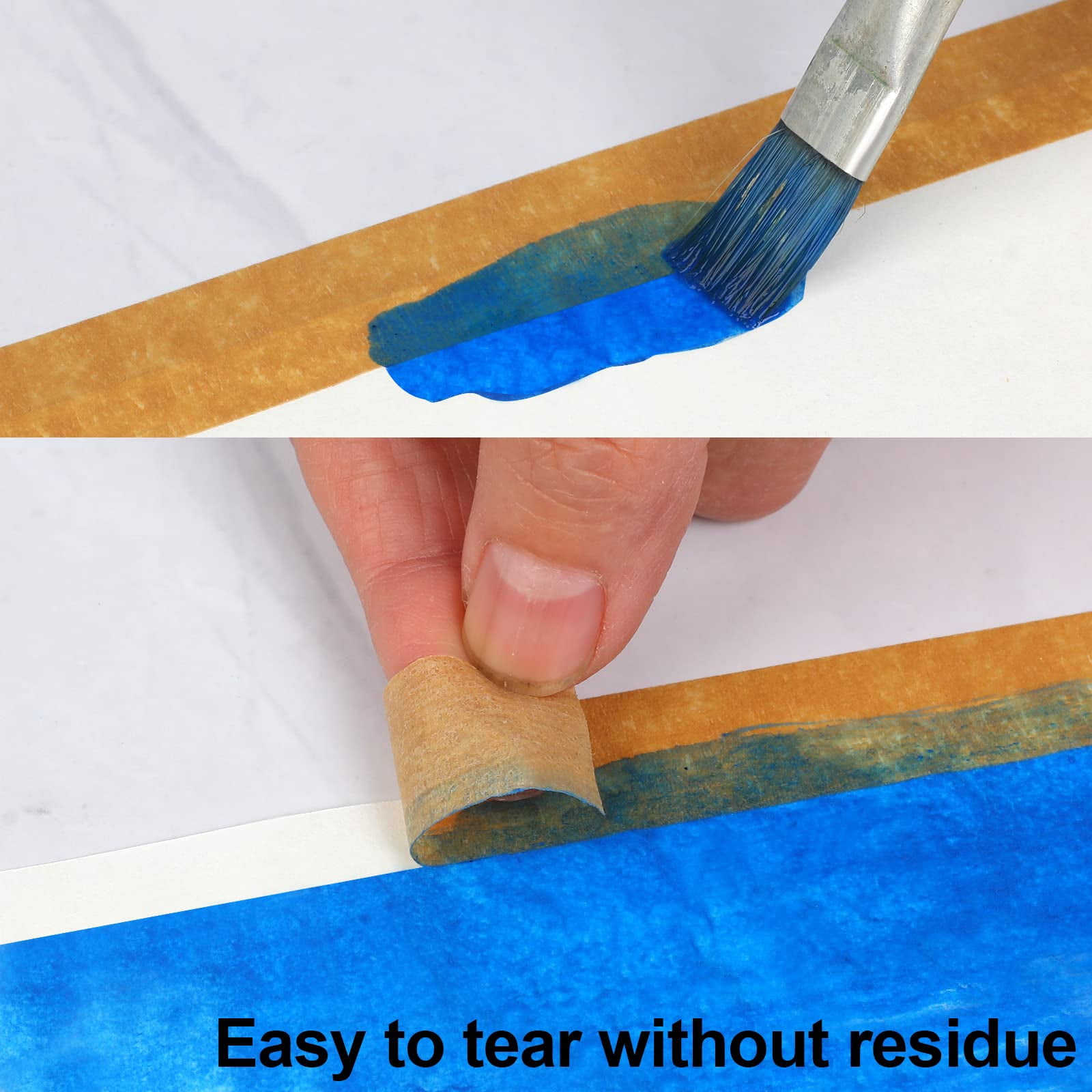 12PCS Colored Masking Tape,DIY Craft Tape, Colored Tape Rolls, Colored Painters Tape, 1.7cm x 12m (2/3In x 13Yards)