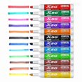 thumbnail image 3 of Low odor whiteboard marker dry erase slanted head red blue black large capacity erasable chisel tip marker pen, 36 colors X-016 whiteboard marker, 3 of 4