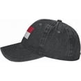 thumbnail image 4 of Flag of North Carolina Baseball Cap for Men Women Cowboy Hat for Adults Vintage Adjustable Casquette Black, 4 of 9