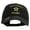 Black, variant on US Army Retired Military Embroidered Washed Cap - Olive OSFM