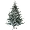 thumbnail image 7 of Barara King Artificial Full Christmas Tree,7.5 Foot Nordic Pine Christmas Tree with Snow, Easy Assembly, Hinged Xmas Tree, 7 of 7