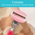 thumbnail image 5 of Venus Summer Surf ComfortGlide Razor for Women, 3 Blades, Manual Razor, Handle + 3 Razor Blade Refills, Pink, 5 of 10