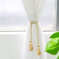 thumbnail image 4 of 15 Pairs Curtain Tiebacks Window Curtain Tiebacks Decorative Tassels Curtain Tiebacks Curtain Tiebacks Rope with Tassels for Home Window Curtain Office Decoration, 4 of 5