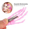 thumbnail image 3 of 10 Pcs Pinces à Cheveux Main Squelette Os Pince Punk pour Femmes Filles, 3 of 7