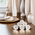 thumbnail image 6 of Perilla Home Set of Six Transparent Rose Glass Cabinet Knobs by Perilla Home, 6 of 8
