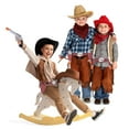 thumbnail image 5 of ArtCreativity Cowboy Gun Belt and Holster Set Includes 2 Toy Guns with Sound, Toy Gun Holster, Brown Western Belt, and 6 Fake Bullets - Cowboy Costume Accessories for Boys Halloween Costume, 5 of 7