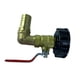 thumbnail image 1 of Scienceny Adaptador de grifo de agua de barriles, conector de válvula de jardinería reemplazable profesional reutilizable portátil, accesorio doblado de Materiales de construcción Doblado 25mm Scienceny TO008848-02, 1 of 6