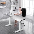 thumbnail image 4 of Costway Electric Stand Up Desk Frame Single Motor Height Adjustable w/ Controller White, 4 of 11