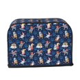 thumbnail image 2 of Sikiie Winter old man Playtime Toaster Covers 2 Slice Dustproof Toaster Cover Bread Machine Cover, Dustproof Cover - 11.4" x 7.5" x 7.9", 2 of 7