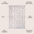 thumbnail image 6 of JONATHAN Y MOROCCAN HYPE 8 x 10 Area Rug, Rih Moroccan Style Diamond - Ivory/Gray, MOH306A-8, 6 of 10