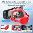 thumbnail image 5 of Prociv Newest VR Headset for Nintendo Switch2 Model, 3D VR Glasses with Adjustable Lens for Virtual Reality Gaming Experience, Switch VR Labo Goggles Headset for Nintendo Switch2(White Blue), 5 of 10