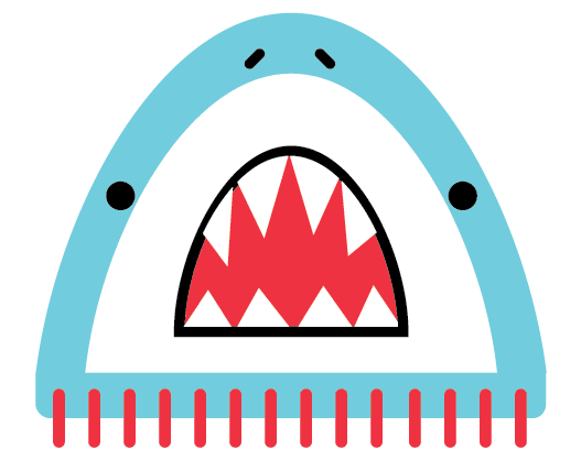 Little Pear Note Pad - Shark