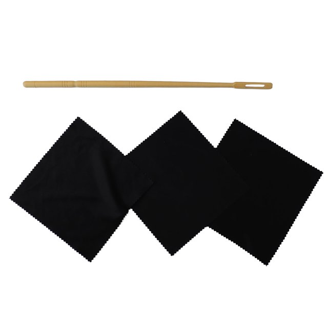 Paño de limpieza de flauta kit profesional de limpieza de flauta de arce fácil de usar para instrumentos de viento de madera ANGGREK Otros