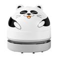 thumbnail image 1 of Zootealy Mini Panda Design M18 Desktop Vacuum Cleaner with Lithium Battery - Compact Dust/Debris Sweeper for Quick Cleaning, 1 of 6