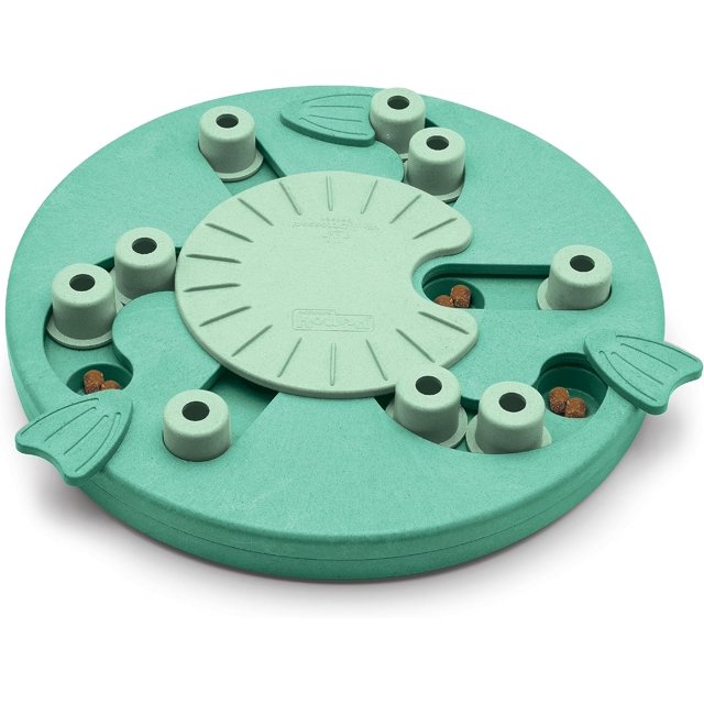 Rompecabezas interactivo para perros Dog Worker, rompecabezas de golosinas, juguete para perros de enriquecimiento, nivel 3 avanzado, verde