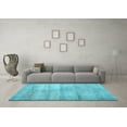 thumbnail image 3 of Ahgly Company Indoor Rectangle Persian Light Blue Traditional Area Rugs, 5' x 8', 3 of 4