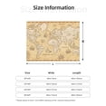 thumbnail image 5 of Yiaed World Map Print Blanket Throw Blanket Soft Cozy Flannel Blanket for Home Bed Sofa Couch Chair-60"x50", 5 of 6