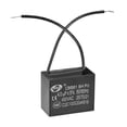 thumbnail image 1 of Capacitor de arranque para ventilador de techo Uxcell 47x20x30mm 4uF 450V CA 2 cables CBB61, 1 of 5