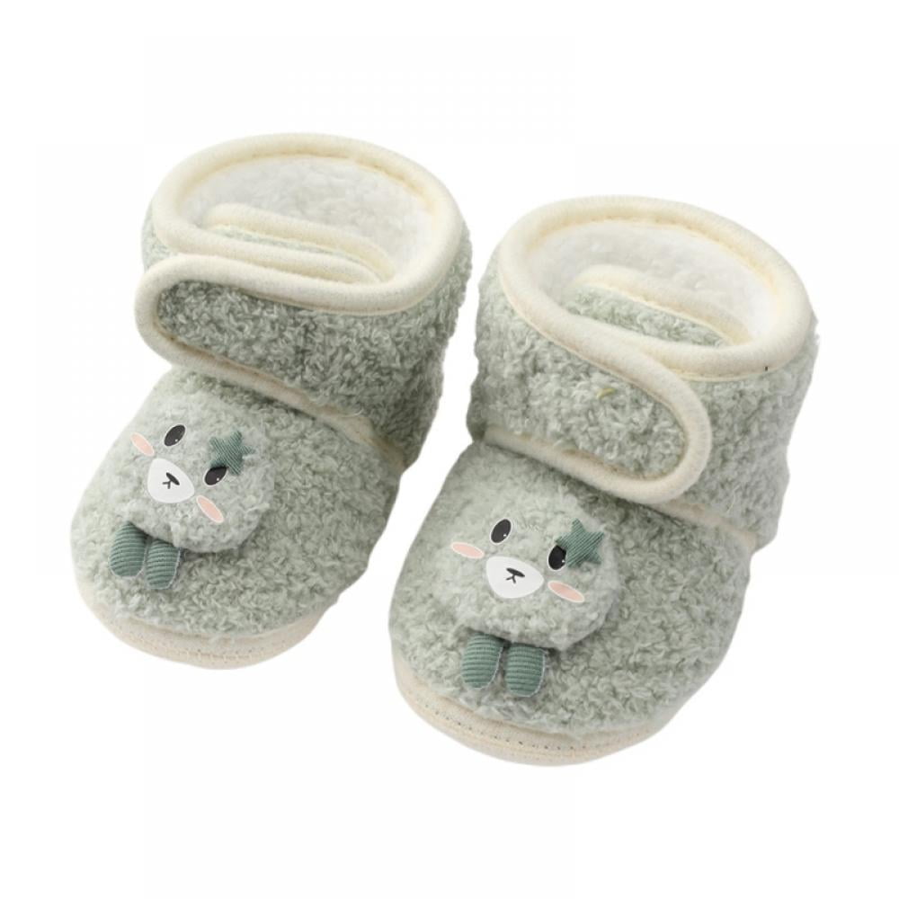 BABY BOYS GIRLS SOFT ANTIBACTERIAL NATURAL LEATHER SLIPPERS NURSERY PRAM SHOES 