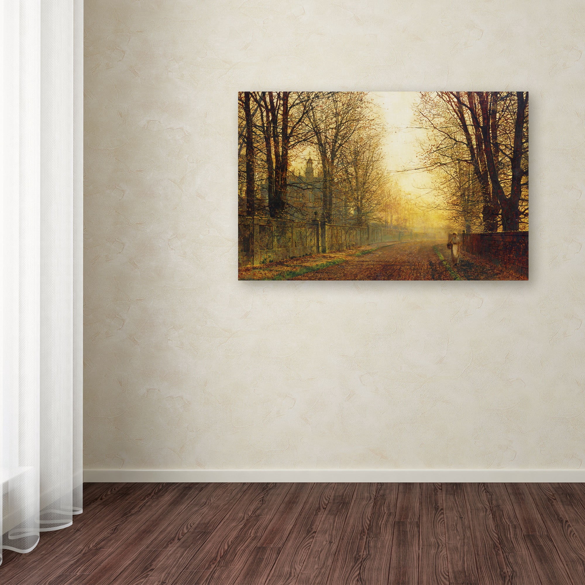 Trademark Fine Art "Whitby" Canvas Art by John Grimshaw