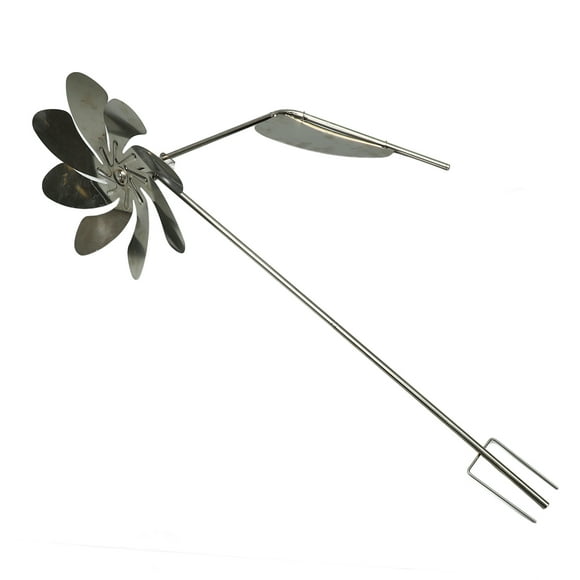 Molón de viento de metal al aire libre, Escultura de Rotación de 360 Grados Escultura de Viento de Acero Acero inoxidable Fácil de EnsamblAJe decorativo para césped parasped