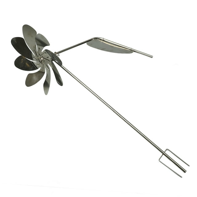 Molón de viento de metal al aire libre, Escultura de Rotación de 360 Grados Escultura de Viento de Acero Acero inoxidable Fácil de EnsamblAJe decorativo para césped parasped