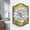 Vintage Brass-Rosette, variant on Glass Door Knobs, Polished Chrome Crystal Door Knobs Interior with Lock, Modern Glass Bedroom Bathroom Interior Doorknobs, Crystal Privacy Door Knob, 1 Pack