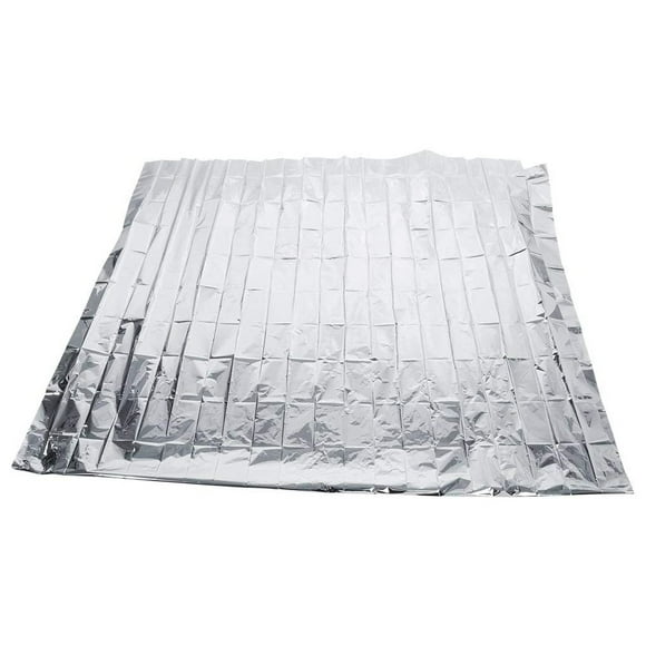 Bewildely Película reflectante de plantas, hoja de cubierta portátil para plantar cultivos, acampar al aire libre, manta de emergencia de doble cara Jardín y Patio Bewildely HA010902-01