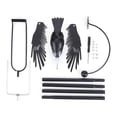 thumbnail image 4 of Iron Eagle Wind Spinners Adornos de césped Decoración Stake Eagle Windmill Garden Art, 4 of 8