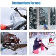thumbnail image 4 of Raspador de hielo para automóviles de 3 piezas, raspador de hielo para automóviles, el raspador de hielo para automóviles, utilizado para la ventana trasera del parabrisas y el raspador de hielo later Afortunado Sencillez, 4 of 5