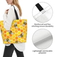 thumbnail image 3 of Kdxio Honeycombs Casual Tote Bags Women Big Capacity Shoulder Bag for Women Travel Shoulder Bags Handbags, 3 of 8