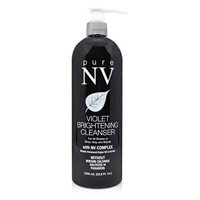 Limpiador violeta Pure NV para Iluminar y Tonificar el Cabello Rubio
