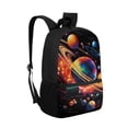 thumbnail image 6 of Uorisanigo Universe Planet Kids Backpack for Girls Boys, Children Backpack for Preschool, Kindergarten, Elementary with Adjustable Shoulder Straps for 6-13 Years Old, 6 of 6