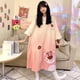 thumbnail image 2 of Pijamas de una pieza para mujer, ropa de dormir bonita, albornoz de rizo, vestidos largos para mujer, bata de Manta, bata Sexy, 2 of 3