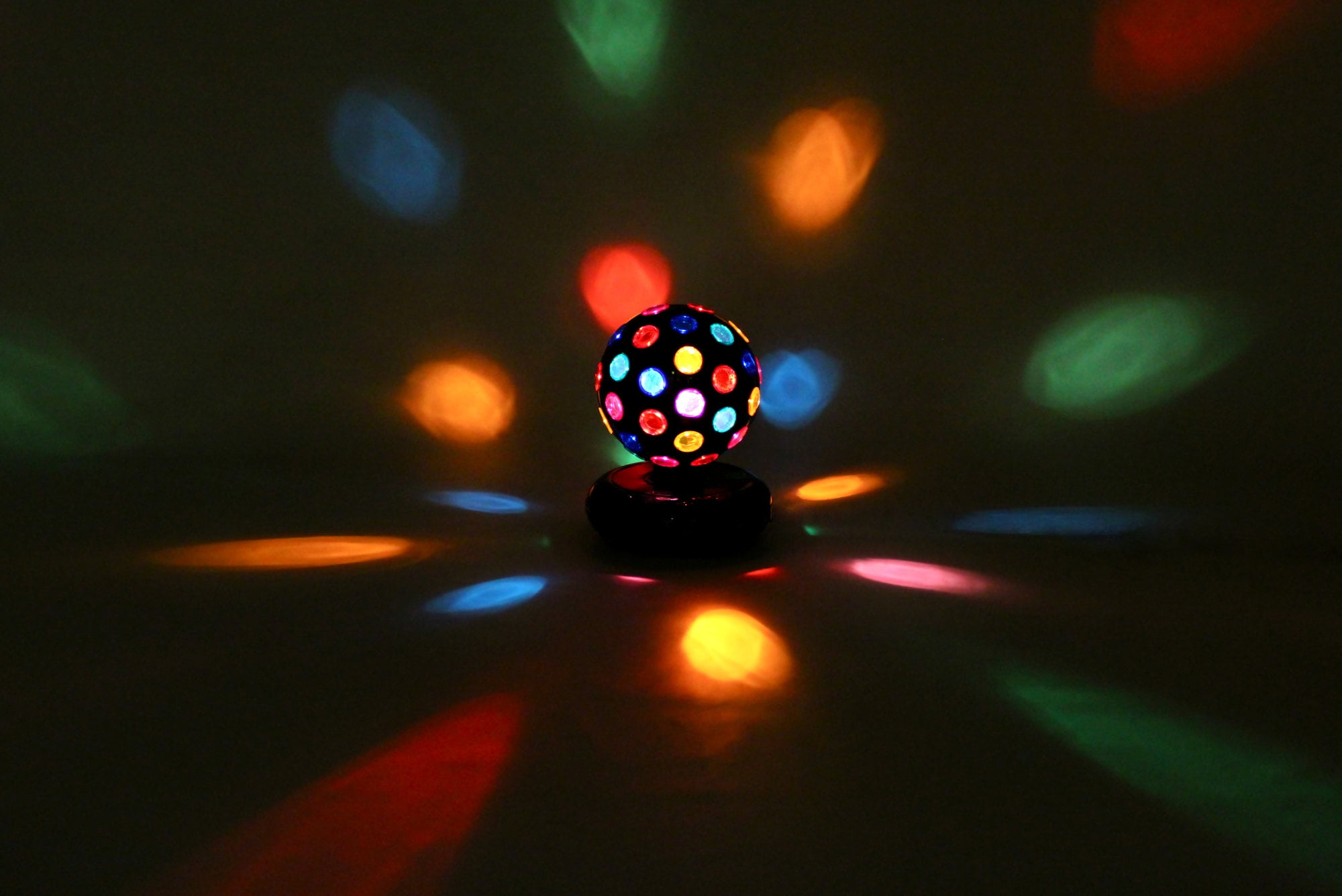 Lumisource Rotating Disco Ball 9 Table Lamp Com