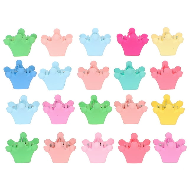 3 Sets Girls Hair Claw Clips Kids Hair Jaw Clips Mini Hair Accessories Hair Barrettes(Random Color)