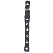 Pet Select 1'' Reflective Paws Adjustable Collar (20''-26'')