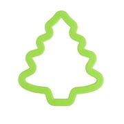 Holiday Time Christmas Green Tree Gripper Cutter,Height: 3.85inch,Plastic,Baking